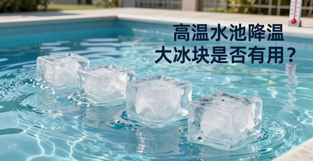 萍乡高温水池降温大冰块，到底管不管用？