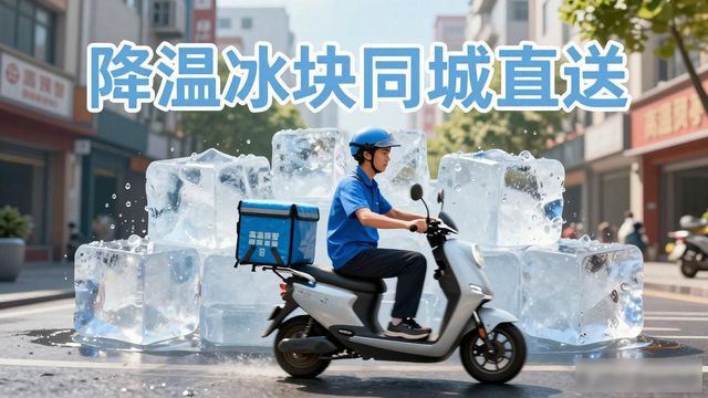 降温冰块同城直送 萍乡大冰块解决高温难题